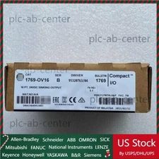 1769-OV16 Allen-Bradley CompactLogix 16 Point Sink Output Module NEW US Free Tax