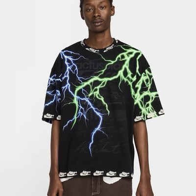 Cactus Plant Flea Market CPFM x Nike Lightning Tee HJ5897-010 Size