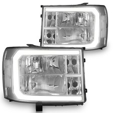 Weelmoto Pair Headlights Led Drl For 2007-2013 Gmc Sierra 1500 2500hd 3500hd Weelmoto Pair Headlights Led Drl For 2007-2013 Gmc Sierra 1500 2500hd 3500hd