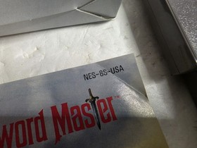 NES Sword Master CIB muy limpio