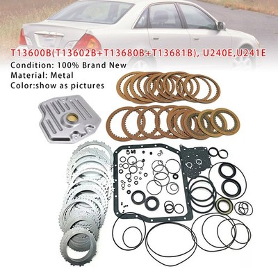 U240E U241E Auto Transmission Master Rebuild Kit Clutch Discs Gasket For Toyota.