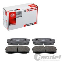 Ferodo ECO-FRICTION BremsbelÄGe Hinten Passend FüR Mitsubishi Pajero Toyota 4 FJ