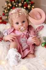 BABESIDE Reborn Baby Dolls - 17 Inch Soft Body Realistic Baby Doll Girl Lovely A
