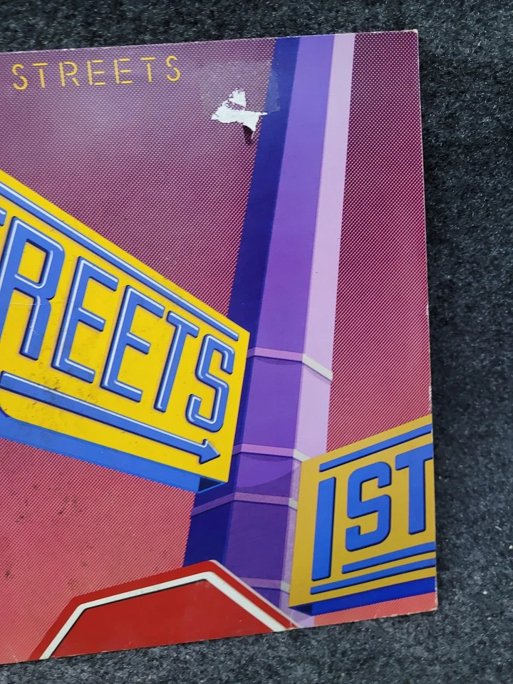 Vintage Streets 1st Album Vinyl Record 1983 Atlantic Hard Rock Germany 78-0117-1 Foto 3 de 4