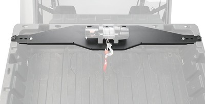 Moose UTV Bed Winch Mount Black