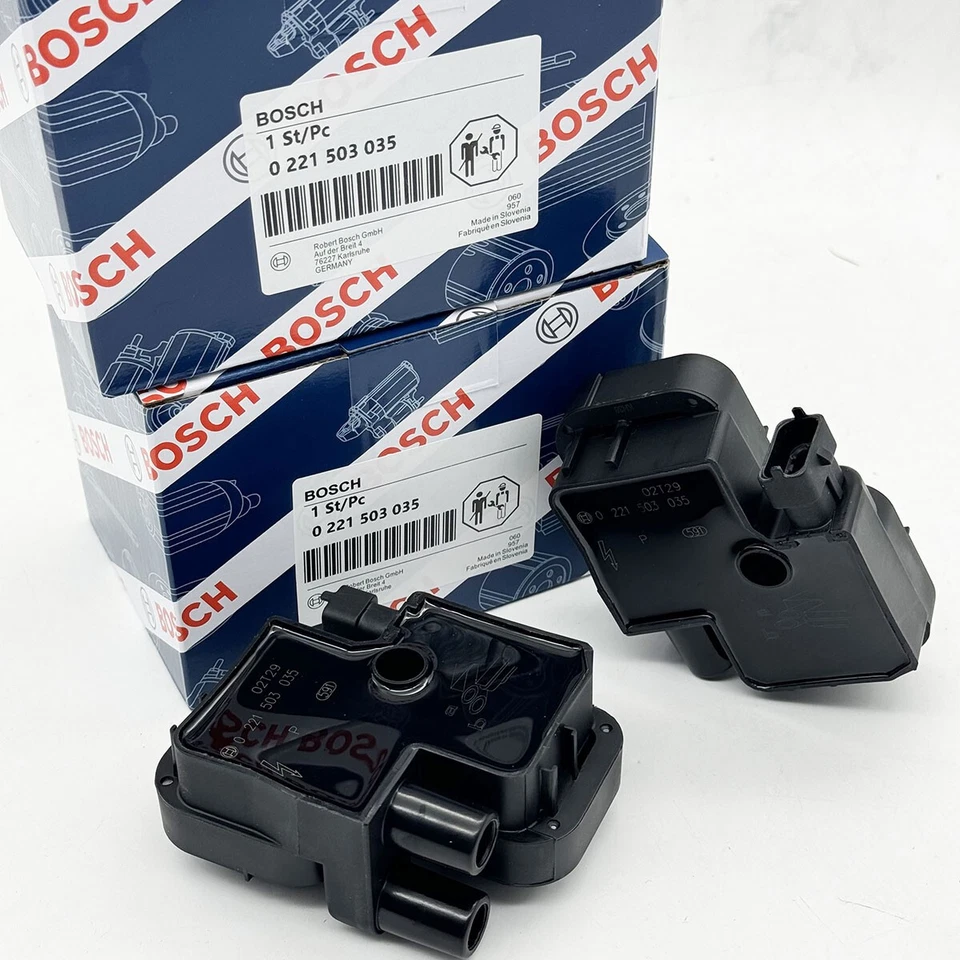 8X BOSCH Ignition Coil 0221503035 For Mercedes-Benz C CL CLK ML S Class UF359 - Image 3 of 4