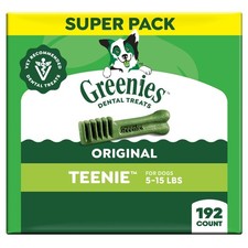 Greenies Veterinarian-Recommended Adult Natural Dental Dog Treats Teenie, 54 oz