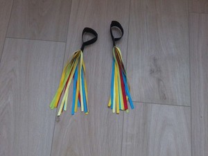 Kinderfahrrad Zubehör Lenkrad Deko bunte Quasten für den Lenker