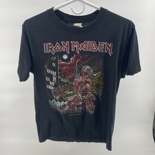 VTG Original 1986 Iron Maiden Somewhere In Time Single Stitch T-Shirt - Sz Large