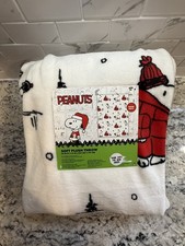 Snoopy Plush Throw Blanket Puffer Jacket Winter Christmas 50  x70  