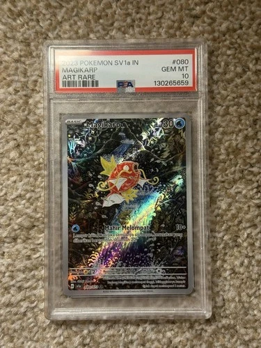Paldea Evolved SV02 Magikarp Illustration Rare (INDONESIAN) 080/073 (203/193)