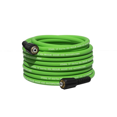 #ad #ad 1 4 Pressure Washer Hose 25 FT 3100 PSI Kink Resistant Super Flexible Power ... $52.10