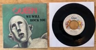 45 7" FRENCH SP QUEEN WE ARE THE CHAMPIONS WE WILL ROCK YOU