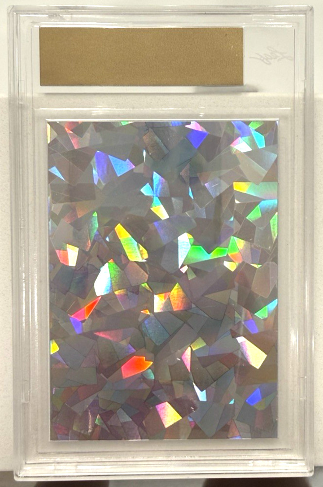 2025 Leaf Metal Football So Money! Green Crystals Proof Auto 1/1 Phil Mafah view 2