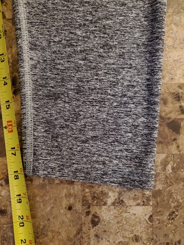 Victoria's Secret Pink Ultimate Yoga Capri Crop Pants Size M Heather Gray - Picture 7 of 12