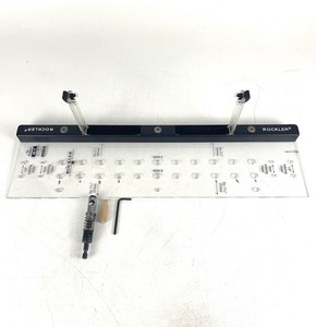 Rockler “The Original JIG IT” Cabinet Hardware Template System w/ Boring Bit