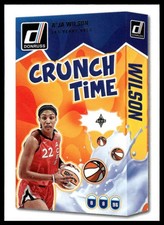 2025 Donruss WNBA #12 A'ja Wilson Crunch Time