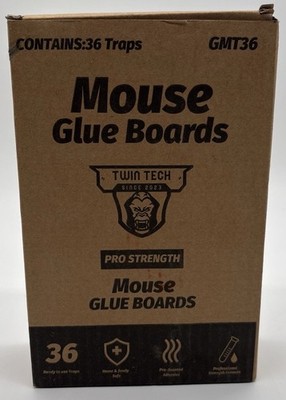 Mouse Glue Boards Pro Strength 36 Traps