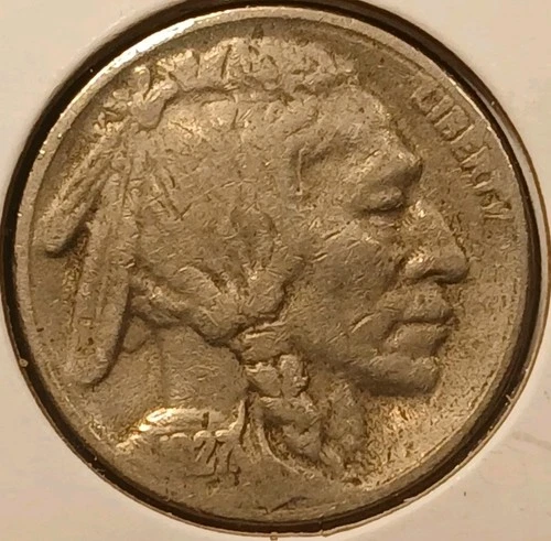 1927-S Buffalo Nickel Fine/VF *Better Date*
