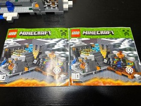 Lego 21124 Minecraft The End Portal 100% Complete with Manuals NO Box A3