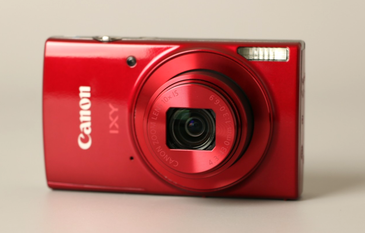 Canon PowerShot ELPH 190 IS Red 20MP Wi-Fi Digital Camera IXY IXUS