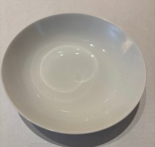 Arzberg Germany White 9 1/4 inch Round Serving Bowl 49 9.25 x 2