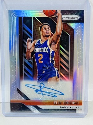 2018-19 Panini Prizm Elie Okobo Rookie Signatures Silver #RS-EOK