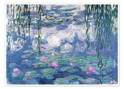 Poster Seerosen - Claude Monet