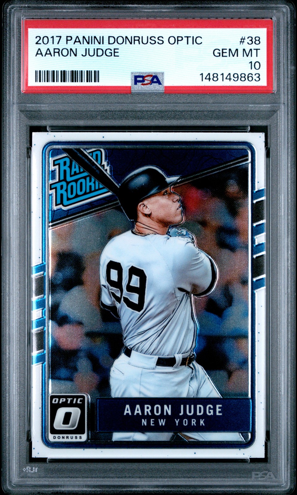 2017 Donruss Optic #38 Aaron Judge PSA 10