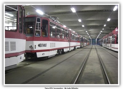 Tatra KT4   train railroad _issue22