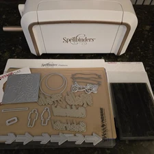 Spellbinders Embossing Die Cutting Machine Lot *8.5"* Embossing Folders & Dies