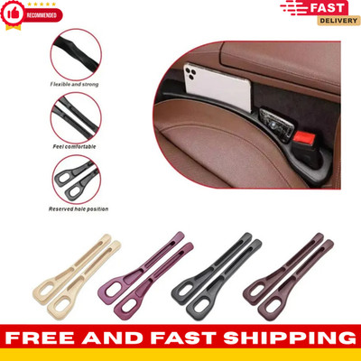 1 Pair Car Seat Gap Filler Leak-proof Filling Strip Side Seam Plug Strip