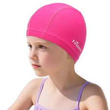 Fishtail Kids Swim Cap, Breathable High Elasticity Swimming Hats for Boys and...