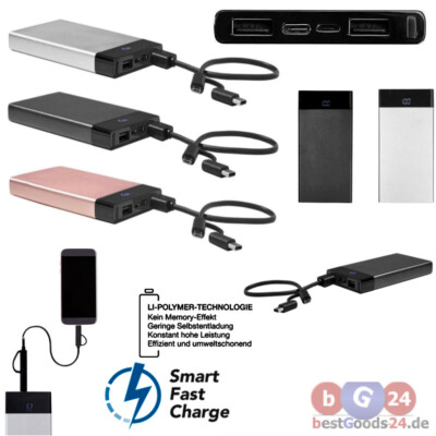Powerbank Smartphone Tablet Akku Ladegerät Fast Charger 6000mAh