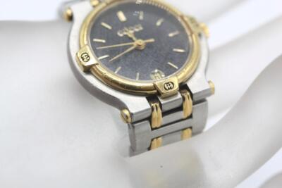 Vintage Gucci 9000L 25mm Watch Two-tone Gold and Stainless steel