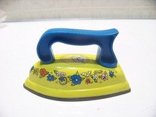 Vintage Sunnie Miss Toy Tin Lithograph Iron