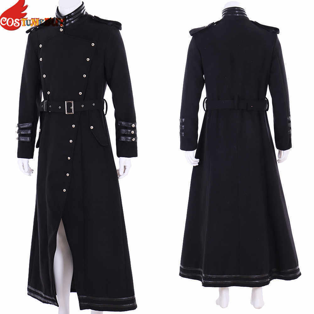 Plague Doctor Cosplay Medieval Steampunk Punk Gothic Mens Jacket