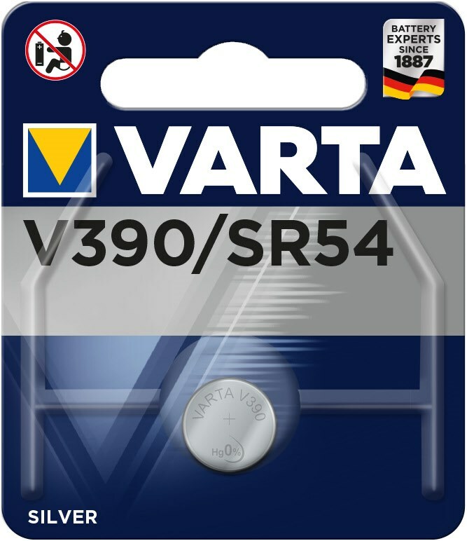 Thumbnail - Varta Batterien Batterie Silver Oxide, Knopfzelle, 390, 1.55v