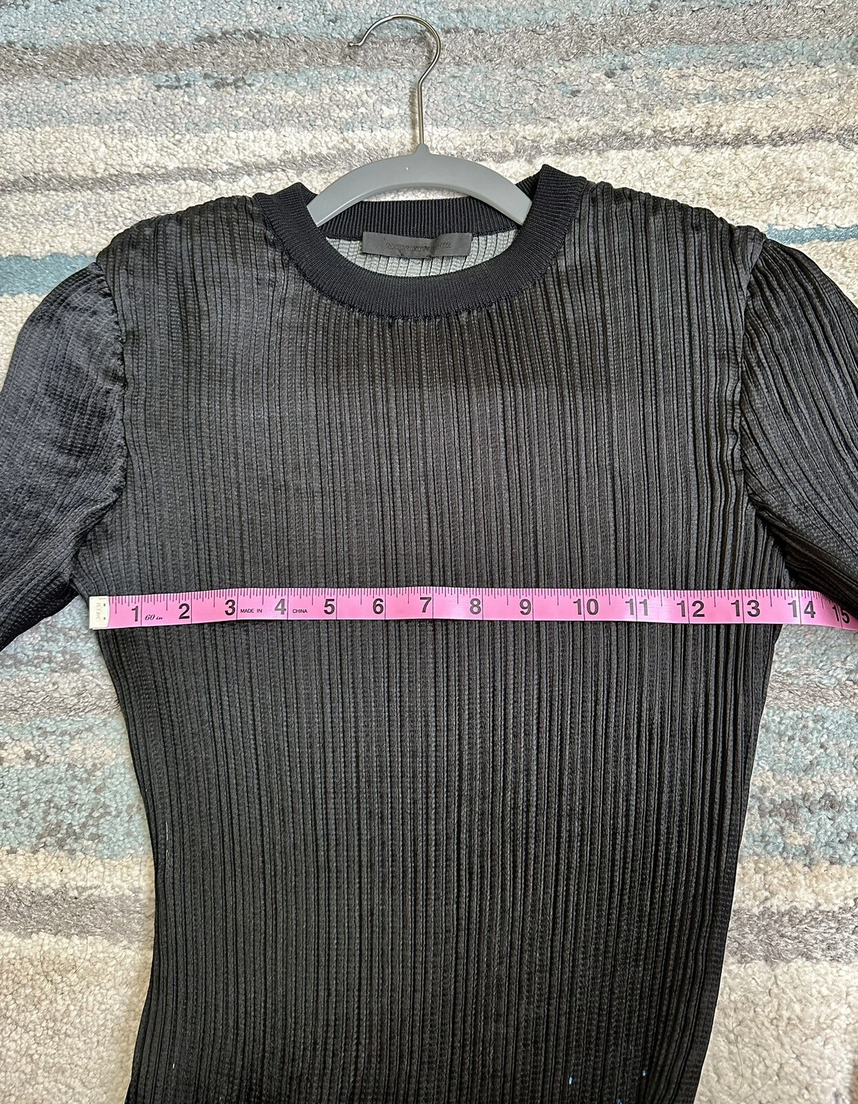 Abito plissettato Alexander Wang Ombre taglia piccolo