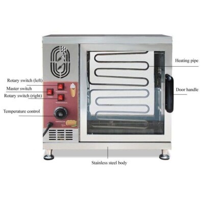 Bagel Machine Ice Cream Bread Ehimney Roll Machine Commercial Baking Equipment