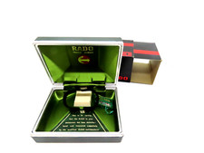 RADO Watch Box Unused Ded Stock  Price tag from 1970s