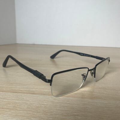 Ray-Ban RB6263 2509 Eyeglasses Matte Black Half Rim Frames Only 54