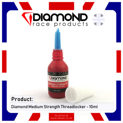 DIAMOND MITTELFESTE 242 GEWINDESICHERUNG - 10 ML FLASCHE - LIEFERUNG AM NÄCHSTEN TAG
