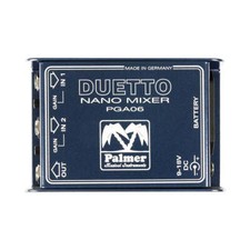 Palmer Audio Tools DUETTO Nano Mixer for Guitars  Line Signals