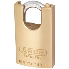 Abus Bike Padlocks, Bicycle Padlock-ABUS 83CS/45-German Quality 2 keys