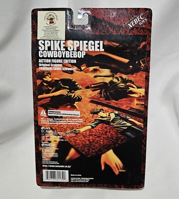 Cowboy Bebop Spike Spiegel Kaiyodo XEBEC Toys Sunrise 6 Figure NIP