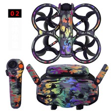 Drone Skin Full Body Decal PVC Stickers Waterproof for DJI Avata 2/Goggles 3