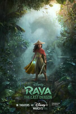 Raya And The Last Dragon Movie Poster 18'' x 28'' ID-2-71