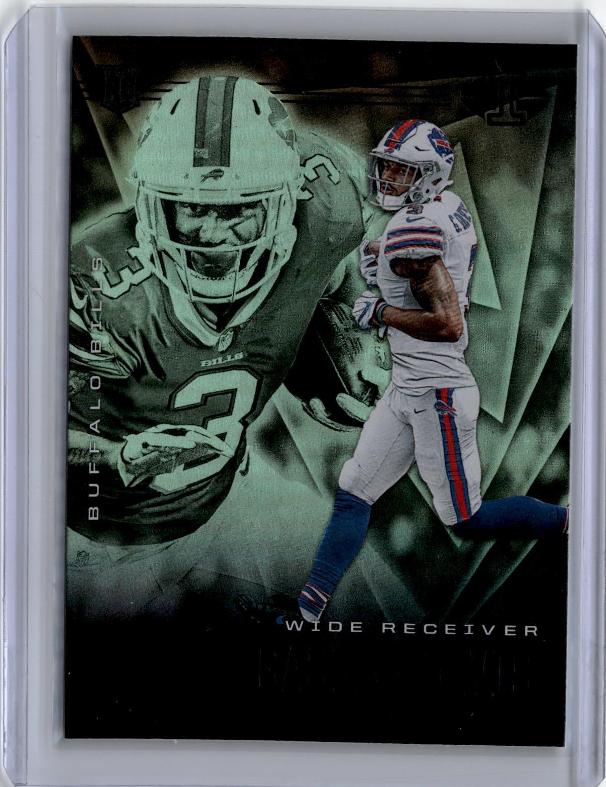 2020 Panini Illusions Gabriel Davis Trophy Collection Emerald RC #43