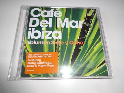 IBIZA DOPPEL - CD Café del Mar Vol. 7 + 8 Siete y Ocho mit 26  Chill out Tracks